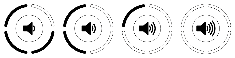 DALI KATCH G2 Volume Indicators