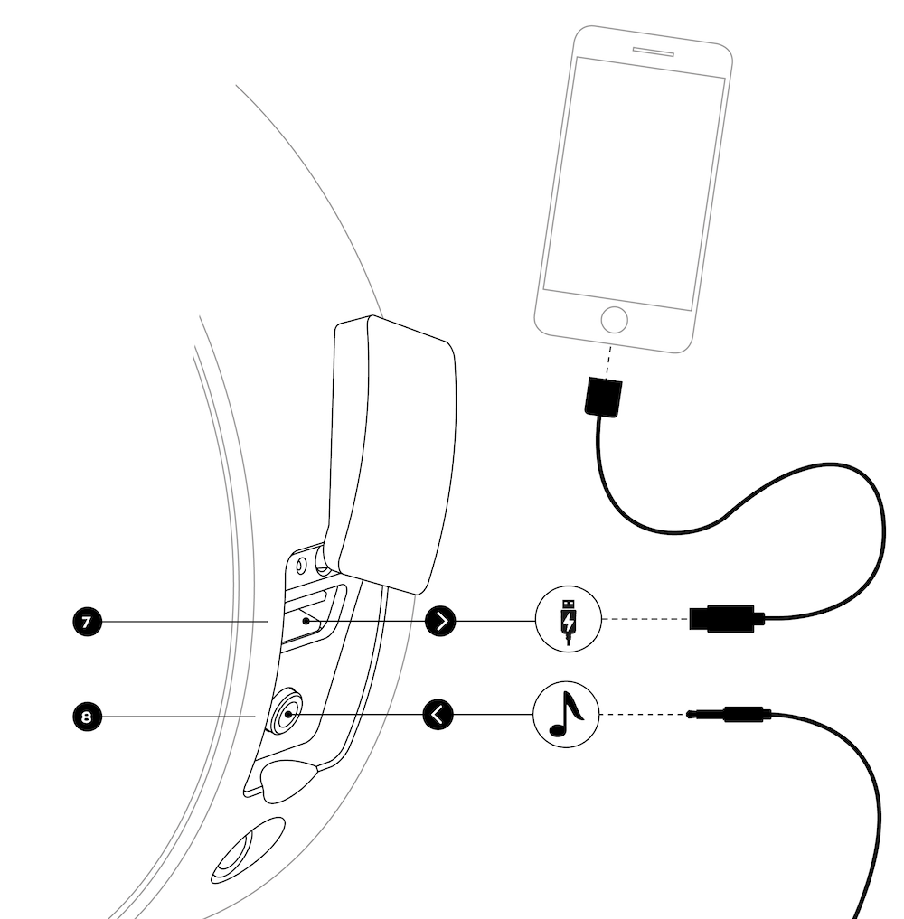 DALI KATCH G2 Wired Connections