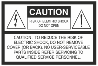 lyngdorf manual caution