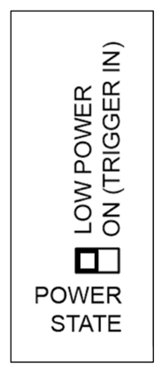 MXA 8400 Power State Switch off