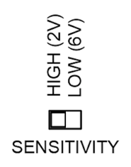 MXA 8400 Sensitivity Switch