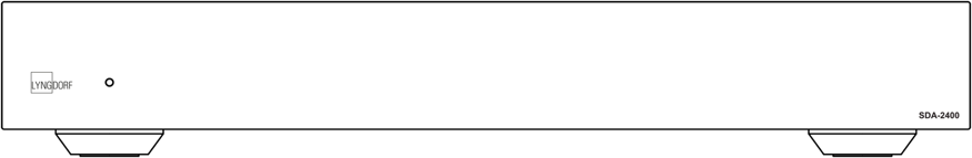 Lyngdorf SDA 2400 Front