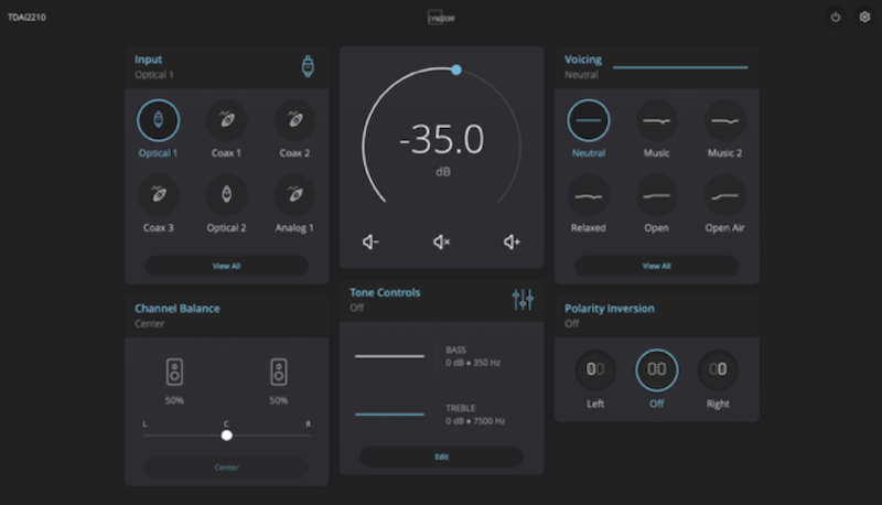 Lyngdorf TDAI-2210 browser app 02