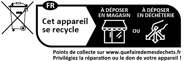 Abbildung: Logo Recycling Frankreich